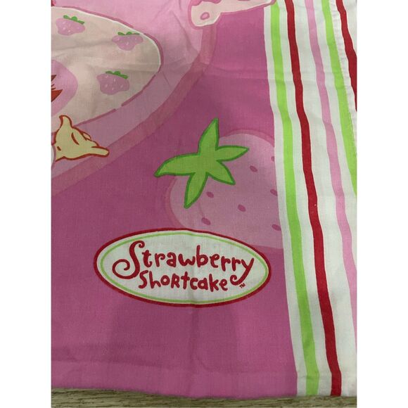 Strawberry Shortcake Standard Pillowcase Vintage Pink - Picture 2 of 4